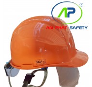 COV-Nón Bảo Hộ Lao Động  VINAH-E002 - Màu Cam  ( Không lỗ )